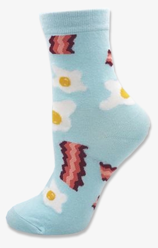 Bacon And Eggs Socks - Sock