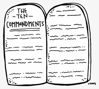 Melonheadz Lds Illustrating - Lds Ten Commandments Clipart