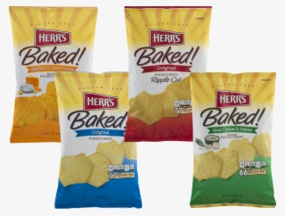 Herr's Baked Potato Crisps- Available In Four Delicious - Herr's