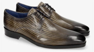 derby shoes lewis 13 lines morning grey london fog - melvin and hamilton