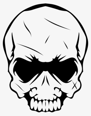 Big Image - Clip Art Skull Head Png