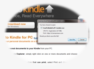 Choose Which One Of The Three Send To Kindle Programs - Diagram