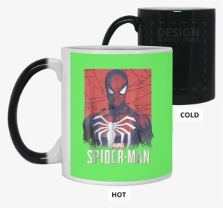 Marvel's Spider-man Game Logo Portrait Graphic Color - World's Best Colleague Mug