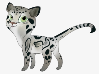 Clouded Leopard By Silver Storm Dragon - Cartoon