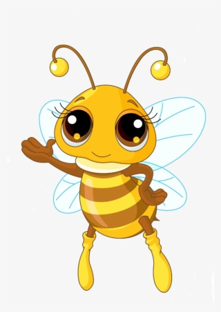 We Have A Sister Fll Jr Team B - Cartoon Honey Bee Drawing