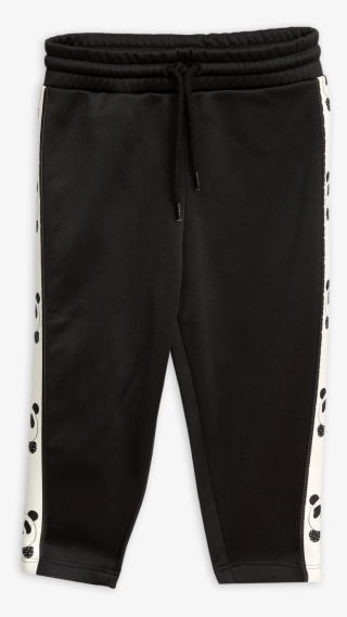 1913011299 1 Mini Rodini Panda Wct Pants Black Pid1913011299 - Track Pants Png