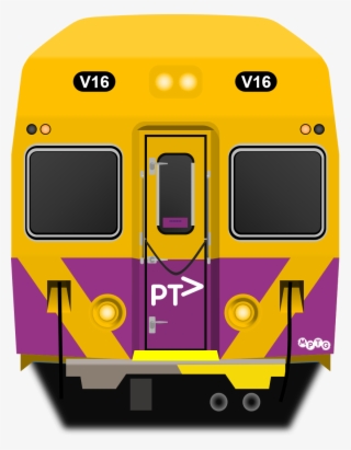Sydney Trains V Set In The Purple Ptv Livery Front - Sydney Trains Y Set