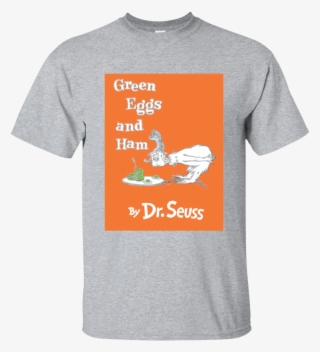 seuss green eggs and ham book cover ultra cotton t-shirt - funny pics about the cowboys