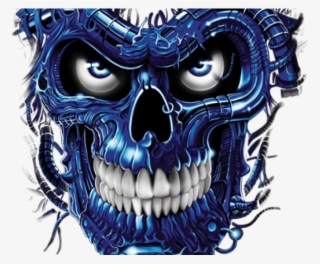 Terminator Clipart Skull - Terminator Skull