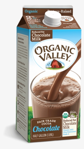 Reduced Fat 2% Chocolate Milk, Half Gallon - Organic Valley Chocolate Milk