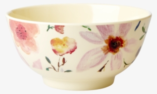 Selmas Flower Print Melamine Bowl By Rice Dk - Bowl