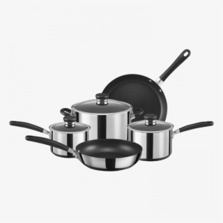 Circulon Ultimum Stainless Steel 5 Piece Cookware Set - Lid