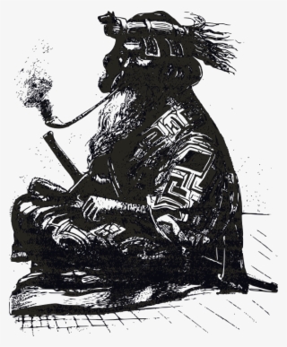 This Png File Is About Person , Japanese , Male , Pipe - Ainu People