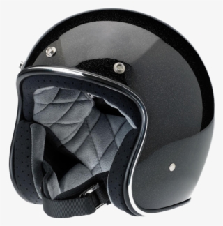 Sold Out Biltwell Bonanza Helmet - Biltwell Black Gold Mini Flake Bonanza