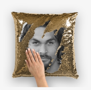Jason Momoa ﻿sequin Cushion Cover - Nicolas Cage Sequin Pillow