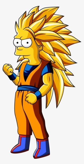 Bart Simpson Clipart Drake - Bart Simpson Goku