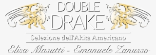Double Drake - Calligraphy