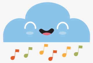 Cute Music Cloud - Illustration