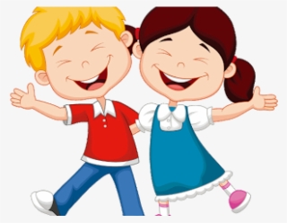 Children Clipart - Children Smiling Cartoon