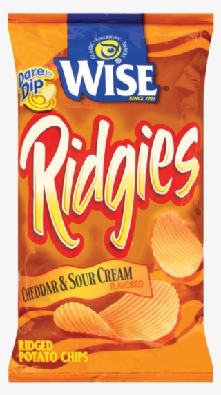 Potato Chips Clipart Bowl Chip - Ridgies Sour Cream And Onion