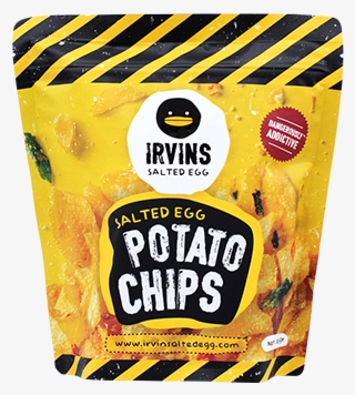 Salted Egg Potato Chips - Irvins Salted Egg Potato Chips