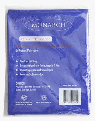 Monarch Plastic Drop Sheet Hd - Packaging And Labeling