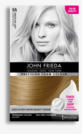 Precision Foam Colour A Sheer Light Ash - John Frieda Medium Blonde Hair Dye