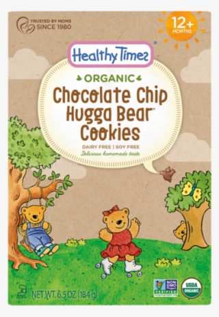 Organic Chocolate Chip Hugga Bear Cookies - Healthy Times