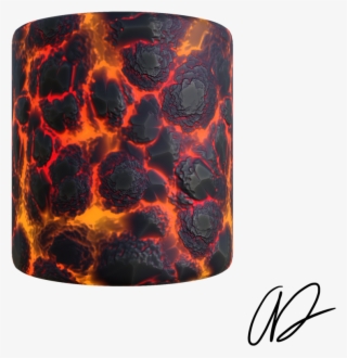 Styalized Lava Texture 01 - Lampshade