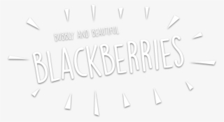 blackberries uk - calligraphy