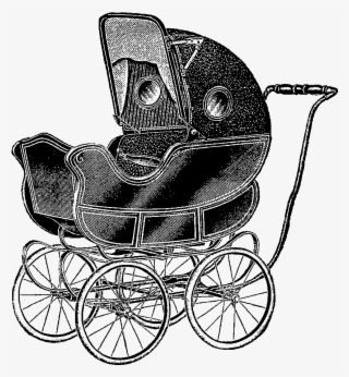 Baby Carriage Clipart - Baby Transport