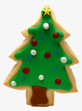 Christmas Tree Png Cartoon - Christmas Sugar Cookie Png