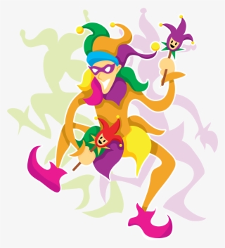 Mardi Gras Jester - Jester Dancing