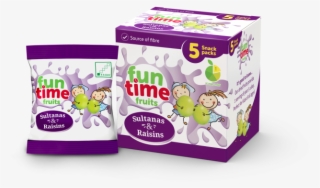 Funtime-sultana And Raisins 5 Pack - Fun Time