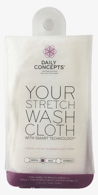 Daily Stretch Wash Cloth By Daily Concepts Luxury Spa - Cosmetics