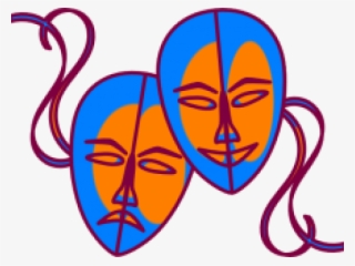 Clip Art Of Theater Mask
