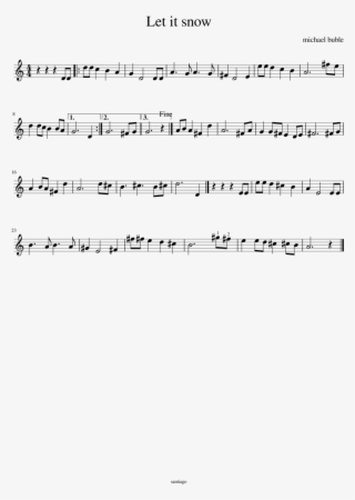Let It Snow / Trumpet - Andreas Waldetoft Sheet Music