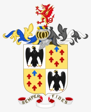 Coat Of Arms Of Tomas Gabriel Vilte Ynigo-genio By - Baronet Coat Of Arms