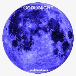 "moon" Turquoise-blue - Bogi Fabian - Almost Full Moon