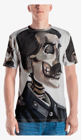 Joseph Stalin Skull “the Last Portrait” Men's T-shirt - Cccp 1989