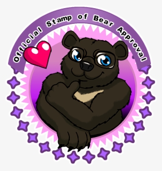 Official Stamp Of Bear Approval - Carla's Dreams Logo