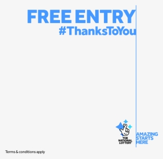 Free Entry Empty Bluetext - National Lottery