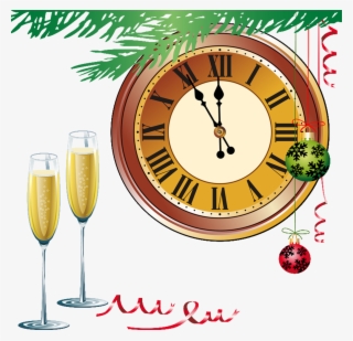 New Year Clocks - New Year's Eve Countdown Clock Png