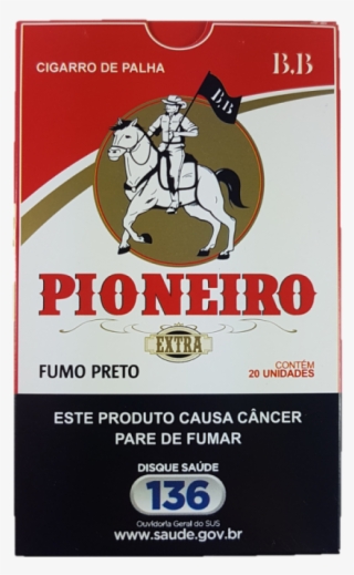 Cigarro De Palha Pioneiro Fumo Preto Mo9013 - Poster