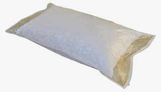 Storage Bags Pillow Bags In Clear Vinyl With White - Throw Pillow