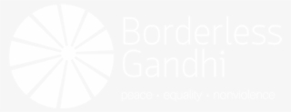 Borderlessgandhi Logo White Web Borderlessgandhi Logo - Circle
