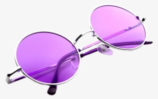 Sticker Sticker - Purple Glasses Aesthetic