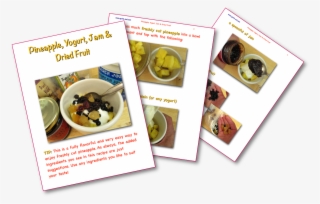 Pineapple Yogurt And Jam Picture Book Recipe - Side Dish