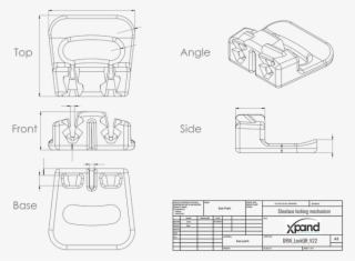 As Simple As The Product Looks, The Tooling/mould To - Technical Drawing