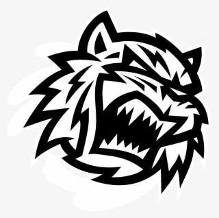 Bridgeport Sound Tigers Logo Black And White - Bridgeport Sound Tigers Logo
